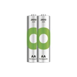 Batérie AA (R6) nabíjacie 1,2V/2600mAh GP Recyko 2ks