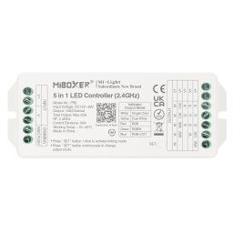 LED Solution Mi-Light MiBoxer RF Prijímač 20A 3v1 pre RGB, RGBW, RGB+CCT LED pásiky PR5