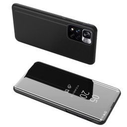 Hurtel Clear view čierne púzdro na telefon Xiaomi Redmi Note 11 / Note 11S