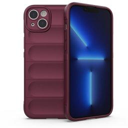 Hurtel Magic Shield obal, iPhone 14 Plus, vínový