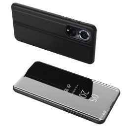 Hurtel Clear view čierne púzdro na mobil Huawei Nova 9