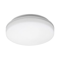 Rabalux Biele stropné LED svietidlo s pohybovým čidlom Zenon 280mm 24W IP54 CCT 2700