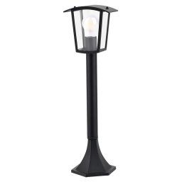 Rabalux Čierna záhradná lampa Taverna pre žiarovku E27 60cm 7128