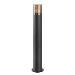 Rabalux Čierny záhradný stĺpik Teplice pre žiarovku E27 60cm 7159