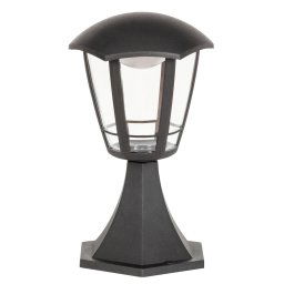 Rabalux Čierna záhradná LED lampa Sorrento 8W IP44 30cm 8127