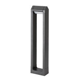 Rabalux Antracitové záhradné LED stĺpikové svietidlo Medna náklopné 8W IP54 65cm 77104
