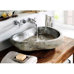 Umývadlo z prírodného riečneho kameňa The Lavabo Cut