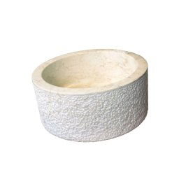 Umývadlo z prírodného kameňa MIRUM 509 Ø 40 cm Cream