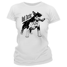 Dámske tričko -Bullterrier Champion