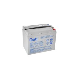 Batérie olovená 12V 55Ah GETI pre elektromotory