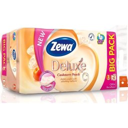 Zewa Deluxe Aquatube Cashmere Peach toaletný papier 16ks