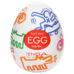 TENGA Egg Keith Haring Street - vajko masturbtor (1ks)