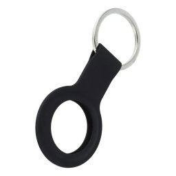 Forcell Silikónový prívesok, Apple AirTag, čierny