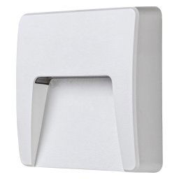 Rabalux Biele schodiskové LED svietidlo Trento 3W IP65 8893