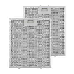 Hliníkový tukový filter, pre digestory Klarstein, 27,1 x 31,8 cm, 2 kusy, náhradný filter, príslušenstvo