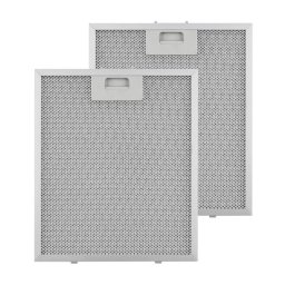 Klarstein Hliníkový tukový filter 27,1 x 31,8 cm náhradný filter 2 kusy príslušenstvo