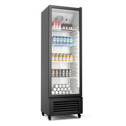 Klarstein GrandCooler chladnička na nápoje, 306 l, LED osvetlenie, s kolieskami, 4 police