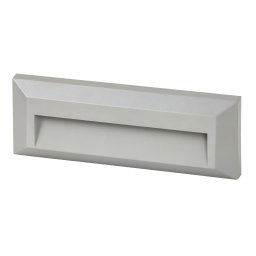 Rabalux Šedé schodiskové LED svietidlo Pueblo 1,6 W IP65 R8011