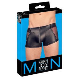 Svenjoyment - leskl boxerky (ierne) - M