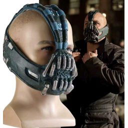 Maska BANE z filmu The dark knight - maska na tvár na Halloween či karneval