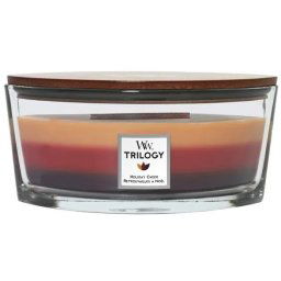 WoodWick Trilogy Holiday Cheer, Vonná Sviečka 453,6g