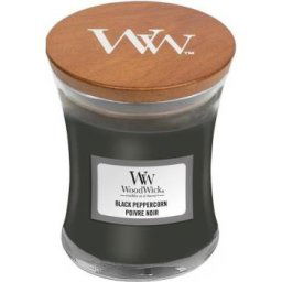 WoodWick Black Peppercorn, Vonná Sviečka 85g