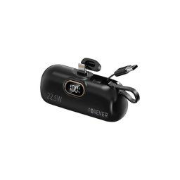 Mini PowerBank FOREVER MTB-100 5000mAh Lightning Black