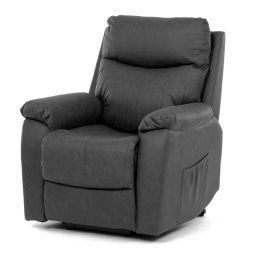 Autronic, Kreslo relaxačné, TV-5874 GREY, polohovacie, elektrické