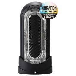 TENGA Flip Zero - siln masturbtor (ierny)