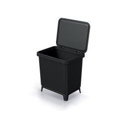 Kôš odpadkový SYSTEMA čierny 29l