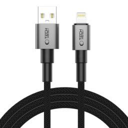 Tech-Protect Ultraboost DNA kábel USB / Lightning 15W / 2.4A 2m, šedý