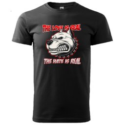 Tričko PITBULL - The Love Is Real