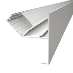 LED Solution Vstavaný profil do SDK pre LED pásiky V16 biely Vyberte variantu a dĺžku: Profil bez difúzora 2m LP502W