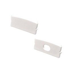 LED Solution Koncovka vstavaného profilu V16 biela Vyberte variantu: Koncovka s otvorom LP103W-END-HOLE