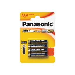 Batéria AAA (R03) alkalická PANASONIC Alkaline Power 4ks / blister