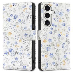 Tech-Protect Wallet knižkové puzdro na Samsung Galaxy S25, spring flowers