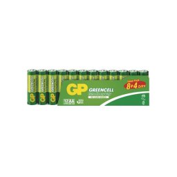 Batérie AA (R6) Zn-Cl GP Greencell 12ks