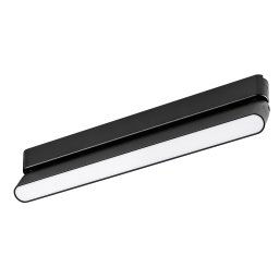Rabalux Čierne lištové LED svietidlo 330mm LiTrack Line 1F 16W polohovateľné Farba svetla: Teplá biela 70107