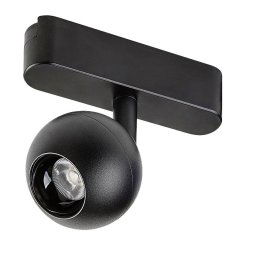 Rabalux SMART TUYA Čierny lištový LED reflektor guľový LiTrack Spot 1F 5W CCT 70130