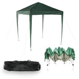 Kondela Nožnicový skladací záhradný pavilón/altánok, zelená, 2x2 m, TREKAN TYP 1