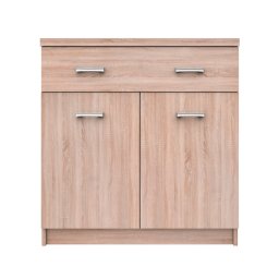 Kondela Komoda 2D1S/60, dub sonoma, TOPTY TYP 42