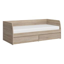 Kondela Posteľ 2S, 90x200, dub sonoma, NORTY TYP 28