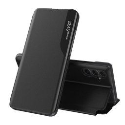 Techsuit Eco Leather View Case, Samsung Galaxy A05s, čierne