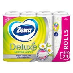 Zewa Deluxe Aquatube Camomile Comfort toaletný papier 24ks