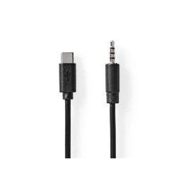 Kábel USB-C - Jack 3,5mm NEDIS CCGB65950BK10