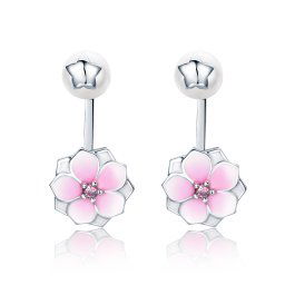 Olivie Strieborné náušnice SAKURA 2928