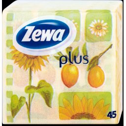 Zewa Plus Yellow servítky 45ks