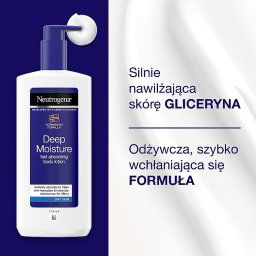 Neutrogena Deep Moisture telové mlieko s dávkovačom 250ml