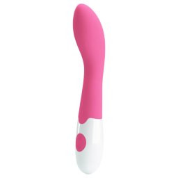 Pretty Love Bishop - vodotesn vibrtor na G-bod (ruovo-biely)