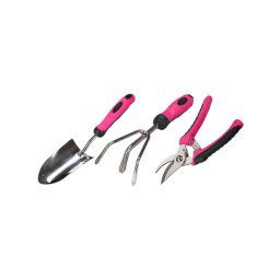 Súprava záhradného náradia SIXTOL GARDEN PINK 3 3ks